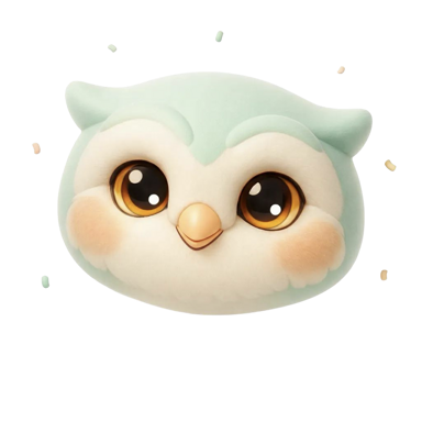 Pip the owl - celebrating